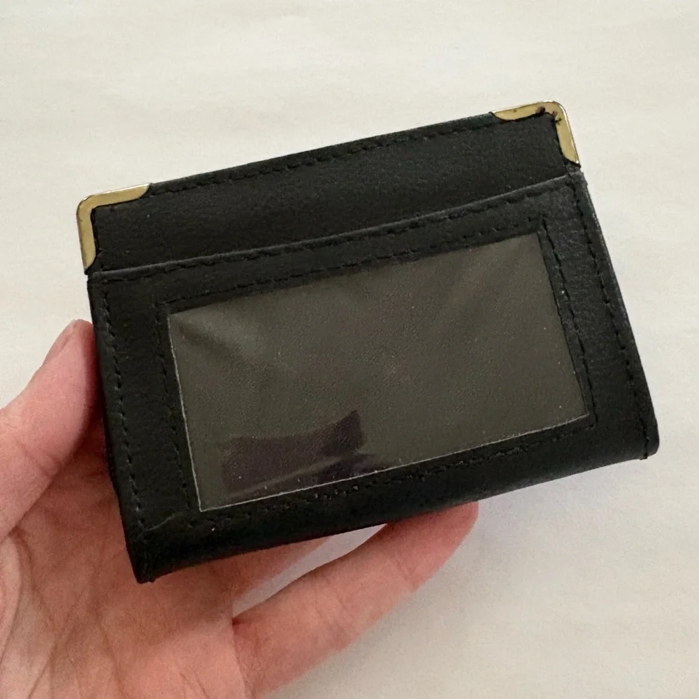 Black Credit Card Holder